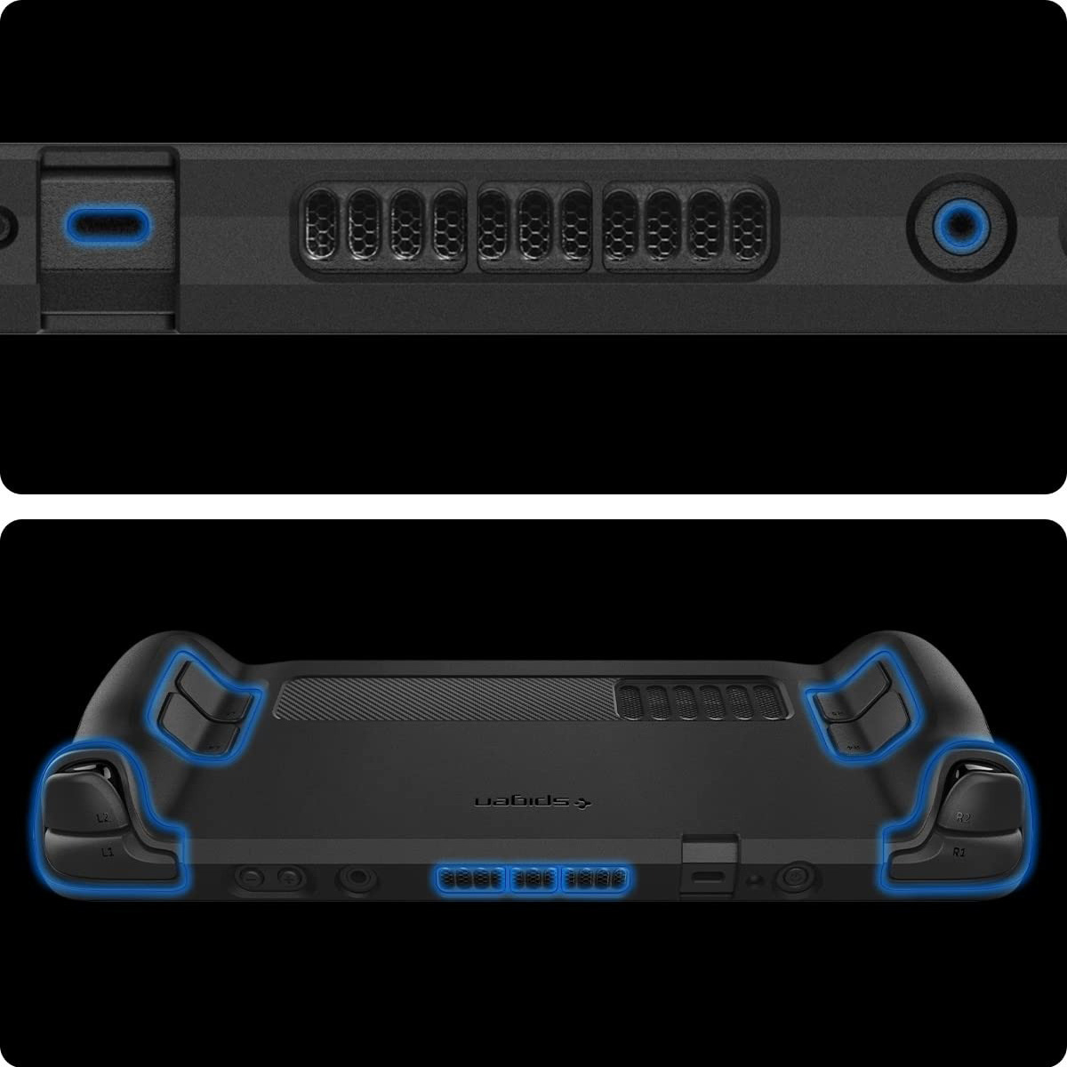 Oryginalne etui od marki Spigen z serii Rugged Armor do Steam Deck